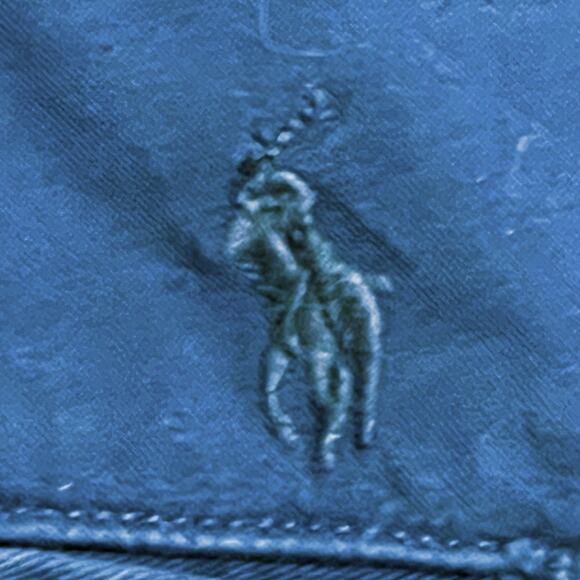 POLO Ralph Lauren Stretch Classic Fit Chino Shorts Sz 52B. Navy twill. 5 pockets - Picture 3 of 8